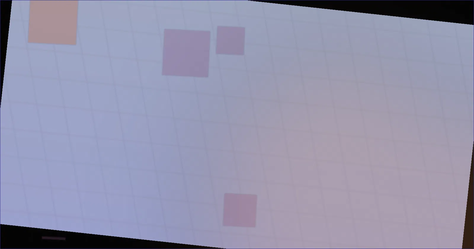 Diagram of a crosshair held at head height along a CS2 angle