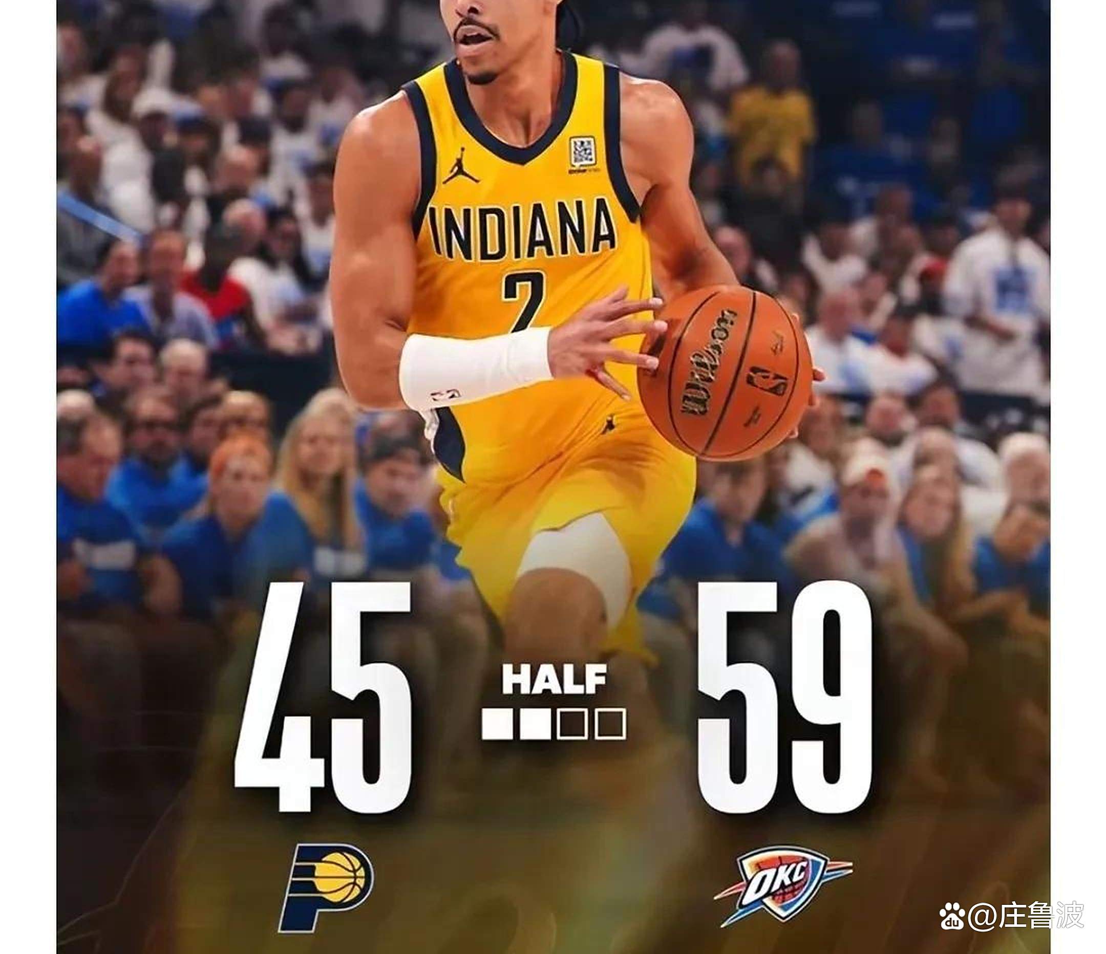 步行者力克雷霆，实现3连胜